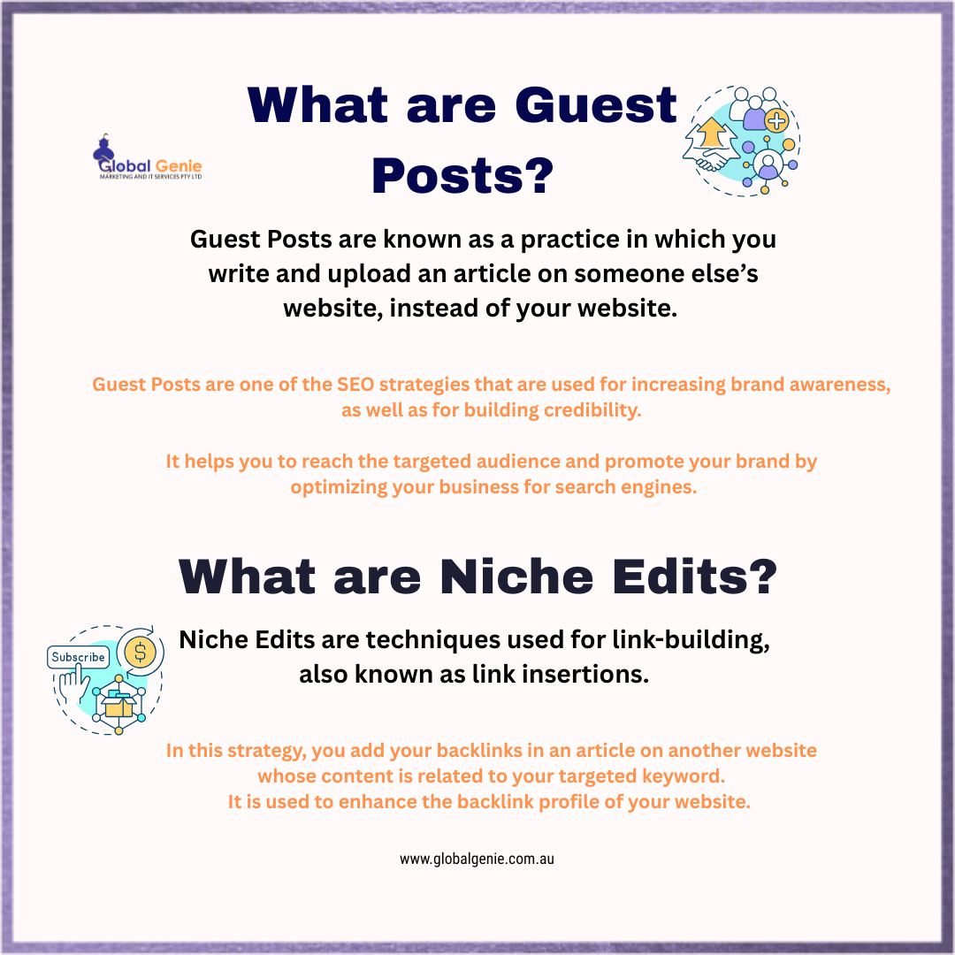 Niche Edits vs Guest Posts